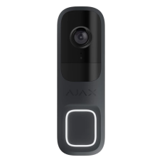 Ajax Doorbell (8EU) ASP – Videodzvans ar iebūvētu mākslīgo intelektu un IR sensoru - grafīta