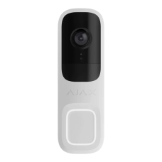 Ajax Doorbell (8EU) ASP – Videodzvans ar iebūvētu mākslīgo intelektu un IR sensoru - balts