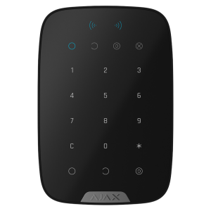 Bezvadu tastatūra ar skārienjutīgām pogām Ajax Superior KeyPad Plus G3 Jeweller black