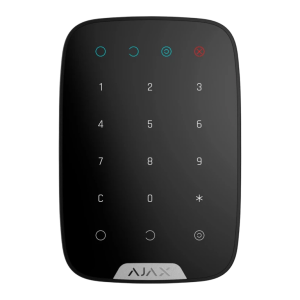 Melna  Ajax KeyPad tastatūra
