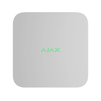 Ajax NVR DC (16 kanāli) — Tīkla videoreģistrators (balts)