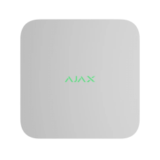 Ajax NVR DC (16 kanāli) — Tīkla videoreģistrators (balts)