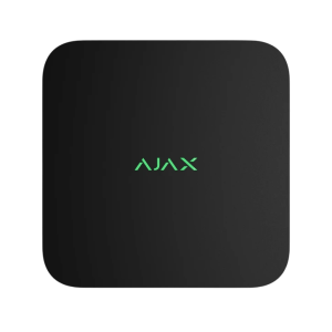 Ajax NVR DC (16 kanāli) — Tīkla videoreģistrators (melns)