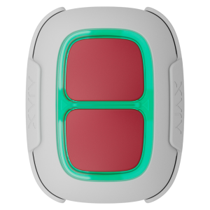 Bezvadu trauksmes poga Ajax Superior DoubleButton G3 Jeweller white