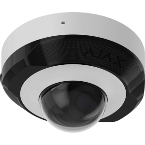 Balta vada IP videovērošanas kamera - Ajax DomeCam Mini (5 Mp/2,8 mm)