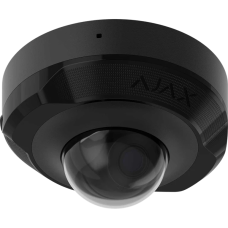 Melna vada IP videovērošanas kamera - Ajax DomeCam Mini (5 Mp/2,8 mm)