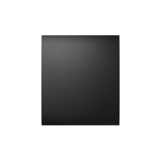 Melna centrālā poga vienpogu Ajax CenterButton (1-gang/2-way)