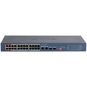 Tīkla komutators, 24 x PoE, 375 W, CS4228-24GT-375, Dahua