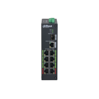 Tīkla komutators, 8 x ePoE, 240 W, DH-LR2110-8ET-120-V2, Dahua