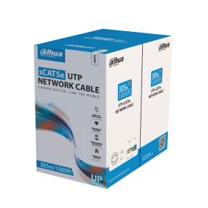 Datu kabelis Cat5e U/UTP 305m balts PVC  iekštelpu 25AWG 